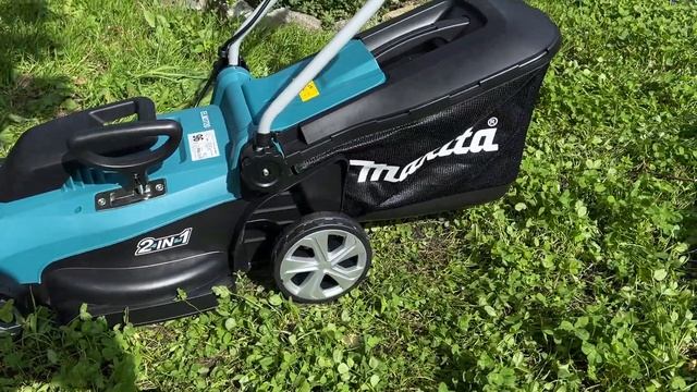Газонокосилка MAKITA ELM 3720. Обзор, сборка, тестирование в работе смотреть онлайн