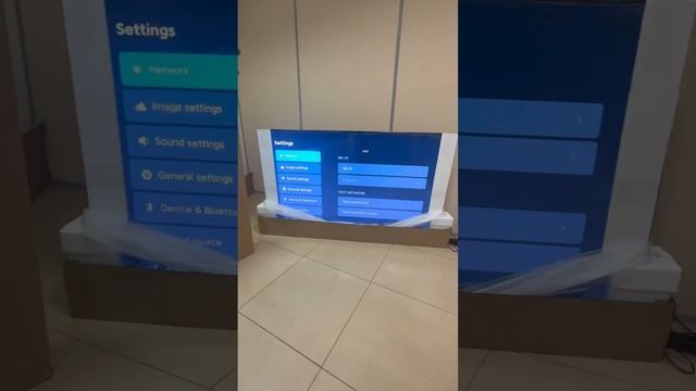 Видео отчет по готовности телевизора Xiaomi Mi TV ES PRO 75” 4K 120HZ смотреть онлайн