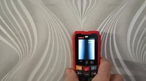 Поиск арматуры и проводки в стене кухни сканером UNI-T UT387S