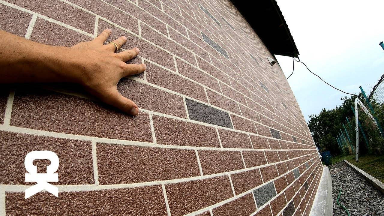 Лучшая фасадная отделка газобетона под кирпич смотреть онлайн