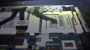 Ремонт планшета Samsung Galaxy Note 10.1 GT-N8000, Замена аккумулятора