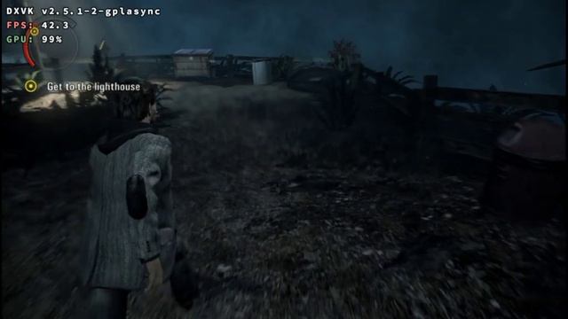 Winlator запуск Alan Wake на Snapdragon 8s Gen3