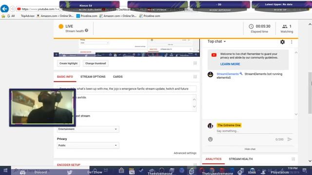 Been awhile, what's been up with me, the jojo x emergence fanfic stream update, twitch and future смотреть онлайн