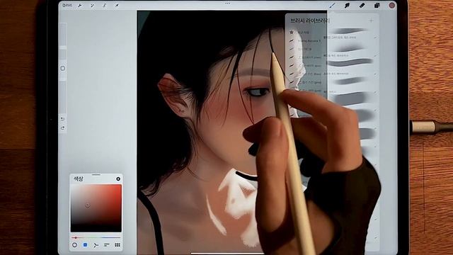 데일리 스케치 채색 과정 feat. ai ( ´-｀) смотреть онлайн