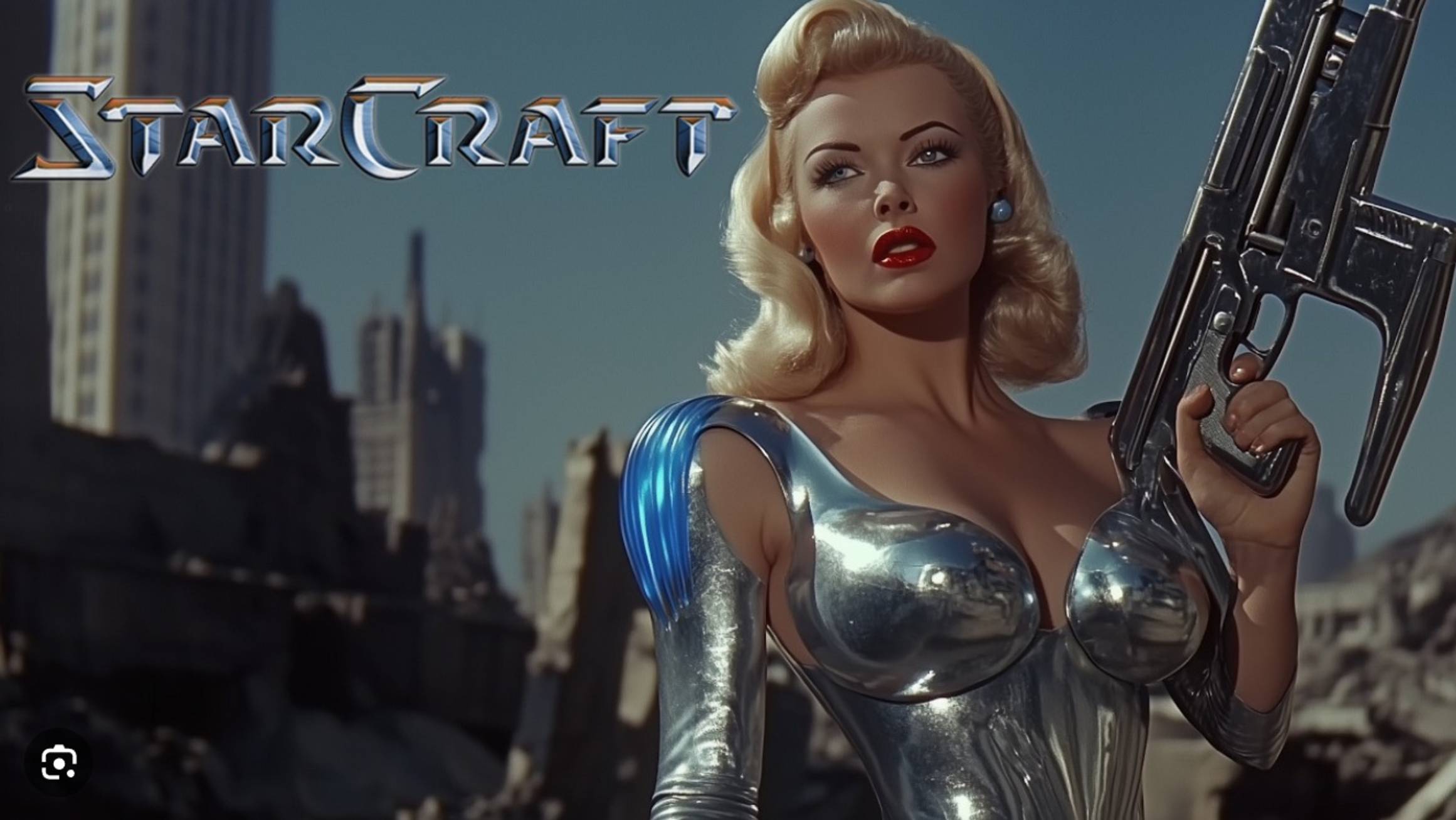 StarCraft в стиле 50-х по версии Нейронной Сети смотреть онлайн