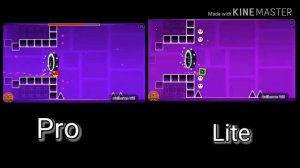 Geometry Dash VS Geometry Dash Lite