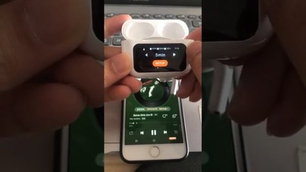 Best Seller A9 Pro Wireless Bluetooth Earphone Smart Display Control Free Your Phone