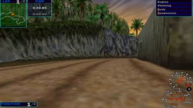 Need for Speed: High Stakes - Congo - CART Class (1:37.62, 0:46.28) - McLaren MP4/14 смотреть онлайн