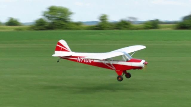 1/3 Scale Balsa USA Super Cub OS 4 Cyl смотреть онлайн