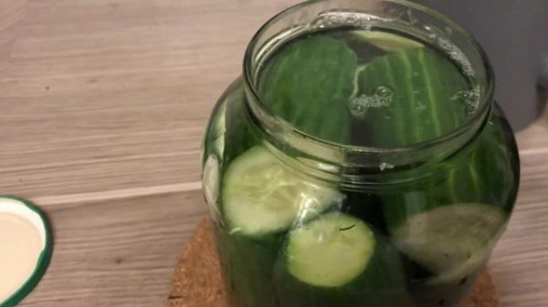 Рецепт Малосольные огурцы  зима 1 способ