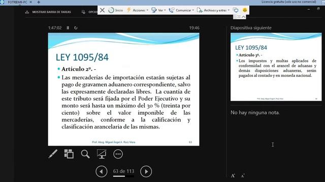 Clase 2 Tributación al Comercio Exterior 1711: 28/05/2018 смотреть онлайн