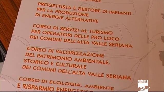 Gal Val Seriana corsi per battere la crisi Antenna 2 TV 081111.mpg смотреть онлайн