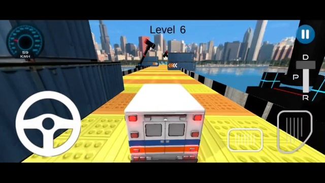 Ambulance Car Driving On Rails - City Black Hole Hero Simulator Android Gameplay#60 #viral смотреть онлайн