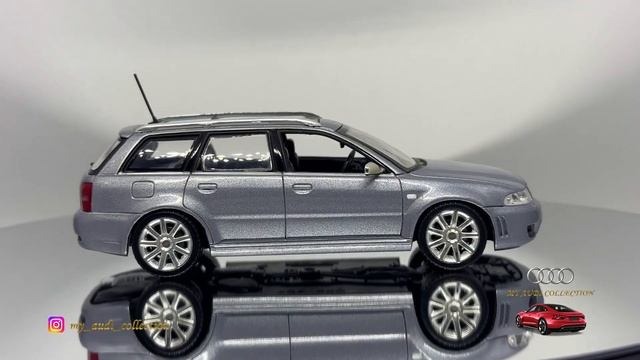 Audi RS4 Minichamps 1:43 смотреть онлайн