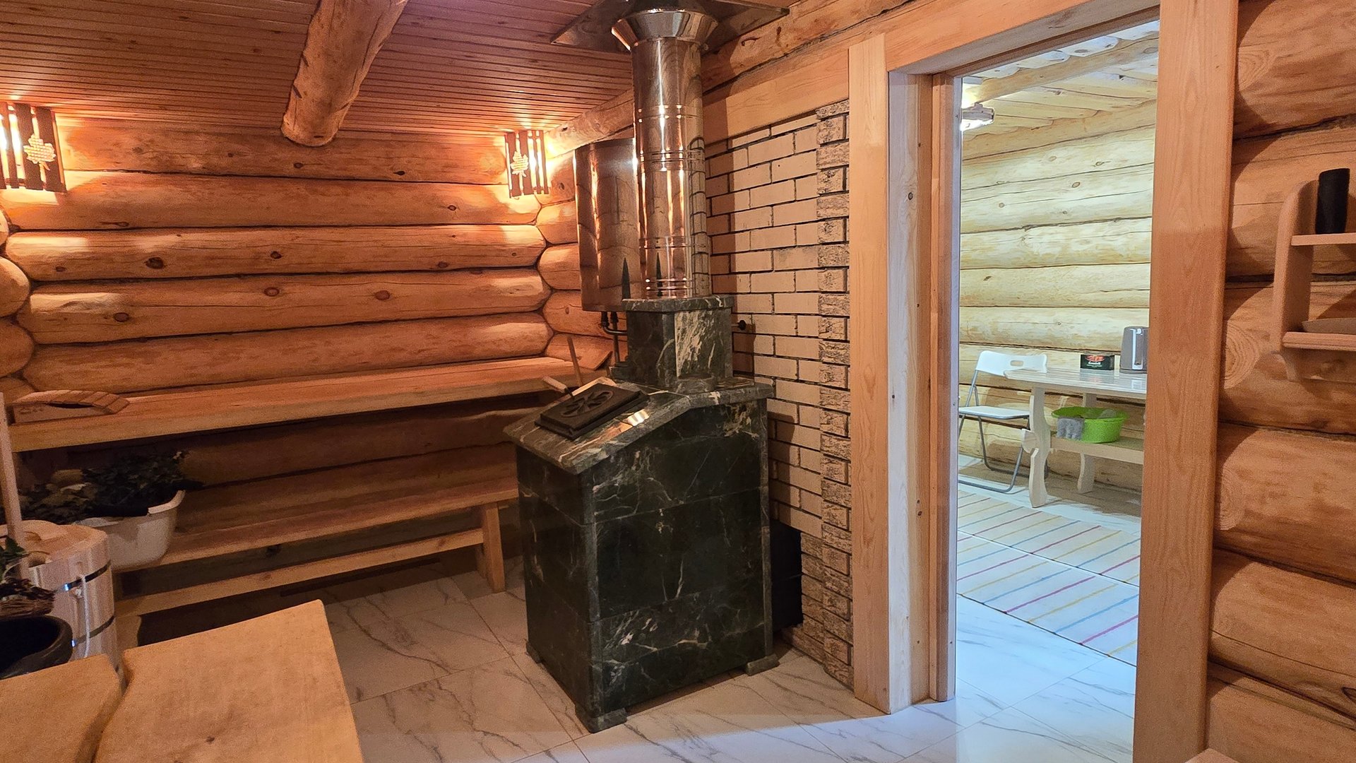 БАНЯ С ГРОМ30 СВОИМИ РУКАМИ!!!