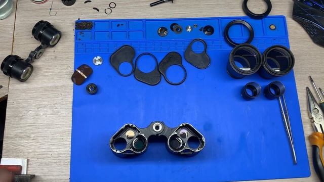 Бінокль БПЦ 10х40 ремонт і тест. Порівняння з 8х30. Russian binoculus 10x40 repair, test review смотреть онлайн