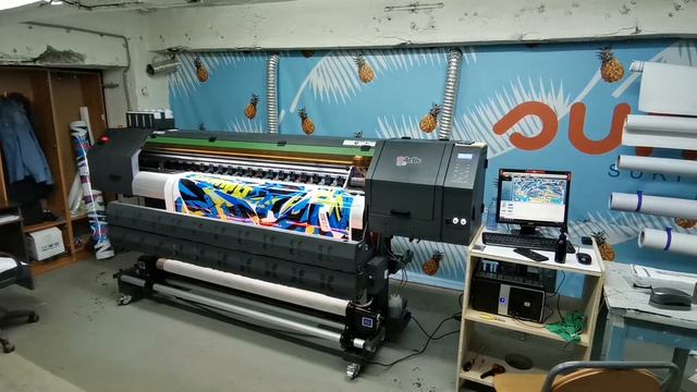 Интерьерный принтер Artis FJ1825E DX-5 смотреть онлайн