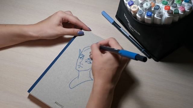 ♡ новый скетчбук // draw with me смотреть онлайн