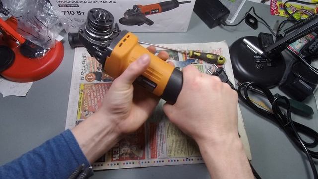 Углошлифовальная машина AG 710KR, 125 мм, M14, 11000 обмин Часть 3