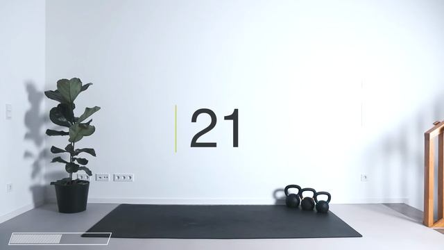 Kettlebell bodyweight ABS full body HIIT workout