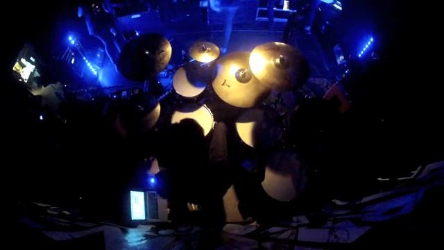 Betraying The Martyrs Man Made Disaster live - Drum Cam Boris Le Gal смотреть онлайн