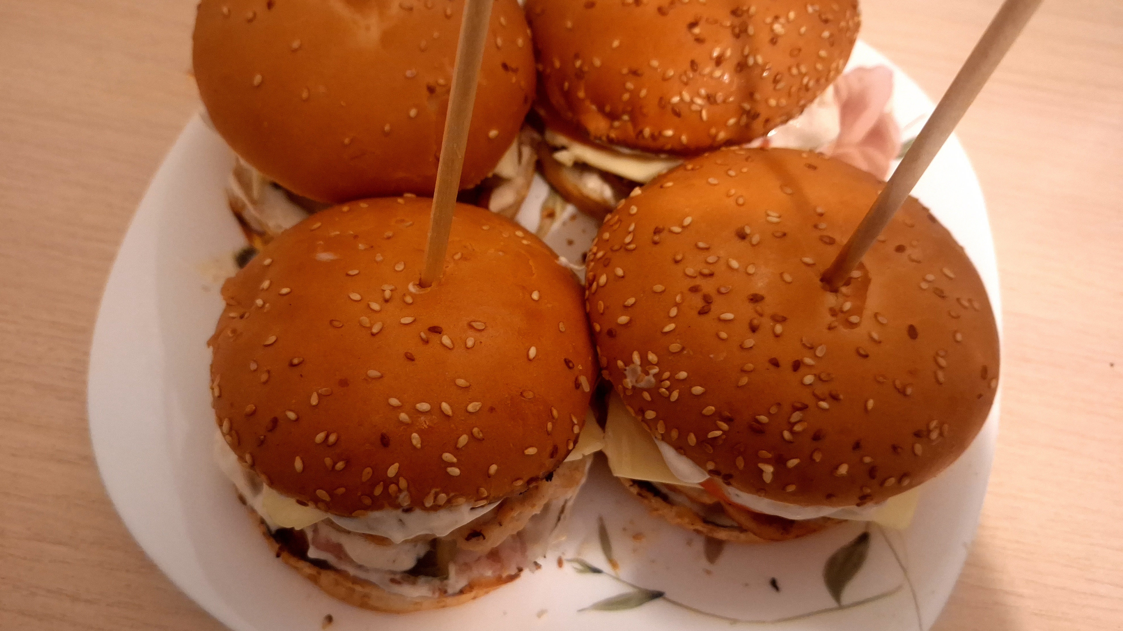 бургер 🍔по домашнему