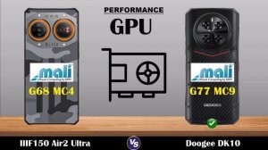 IIIF150 Air2 Ultra vs Doogee DK10 | Full comparison & price🔥