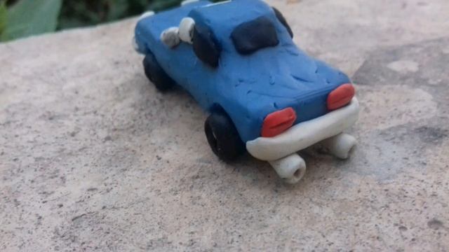 Жигули ваз 2105 из пластилина. Обзор.