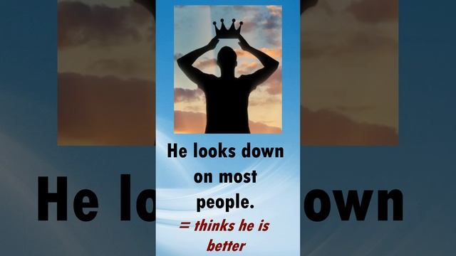 Phrasal verbs: LOOK DOWN ON #phrasal смотреть онлайн