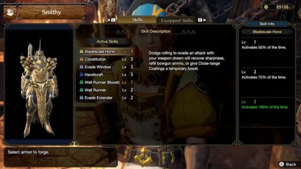 SEREGIOS WIKI: Armor, Weapons & Weaknesses