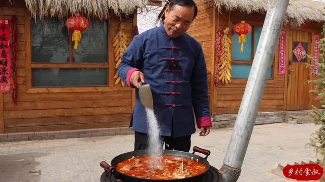 CARP FISH With HUGE LAMB CHOP! Can You Imagine How Great They Goes Together? | Uncle Rural Gourmet