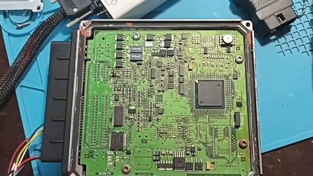 Саньëнг Рекстон, удаление иммобилайзера. ЭБУ делфи DCM 3.1