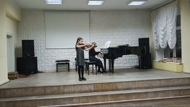 Ф. Зейц. Концерт для скрипки с оркестром G - Dur (l часть) (исполняет уч. 3 кл. Богачук Анна) смотреть онлайн