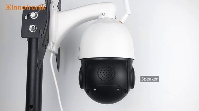 【Camhi】Details: 4.5'' AI Human Shape Detection PTZ With Police Alarm Lights-Innotronik смотреть онлайн