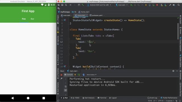 #69 TabBar DefaultTabController Part3 смотреть онлайн