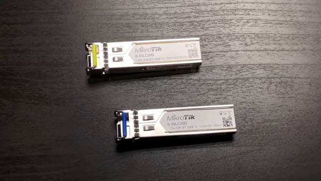 Transceptores MiniGbic SFP 1.25G de MikroTik Modelo:(S-3553LC20D) смотреть онлайн