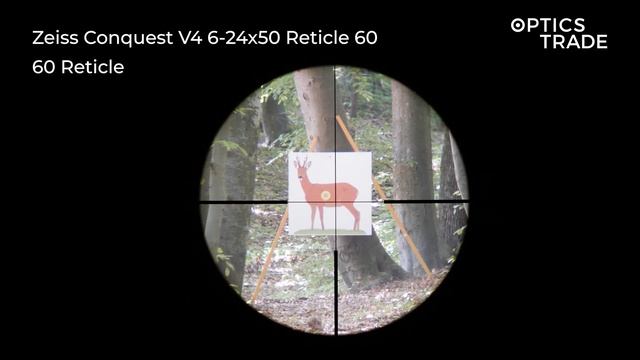Zeiss Conquest V4 6-24x50 Reticle 60 | Optics Trade Reticle Subtensions смотреть онлайн