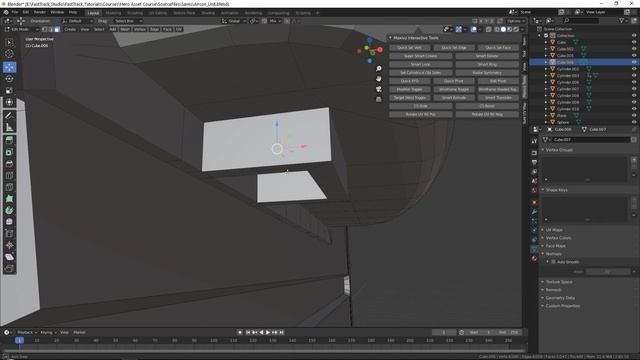 08-Creating Our Low Poly Part7 смотреть онлайн