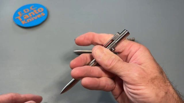 Tactile Turn Slim Bolt Action EDC Pen - Unboxing смотреть онлайн