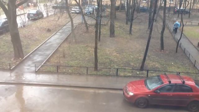 Дождь в январе 2014
