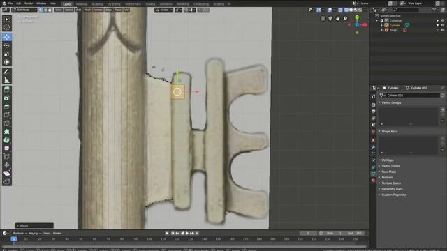 Attack on Titan - Erens Key - 3D model смотреть онлайн