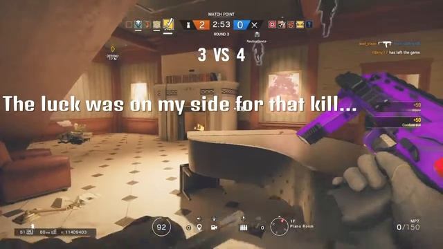 GOING OFF WITH BANDIT!!! - Rainbow 6 Siege смотреть онлайн