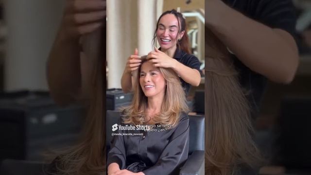 Стрижка Каскад после 50 лет _ минус 10 лет🌹 смотреть онлайн