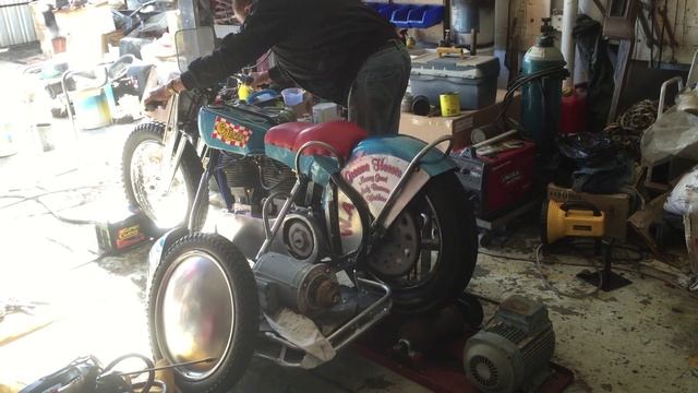 Bill Brown Tandem JAWA speedway sidecar first start смотреть онлайн