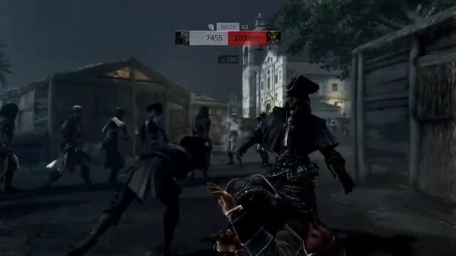 Assassin's Creed 4 Multiplayer Manhunt - Night Stalker - Night Stuns