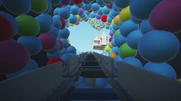 Вверх! Дисней|Disney. Американские горки 3D