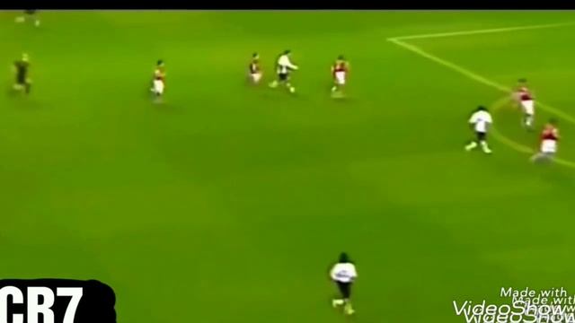 Роналду финты и голы за МЮ