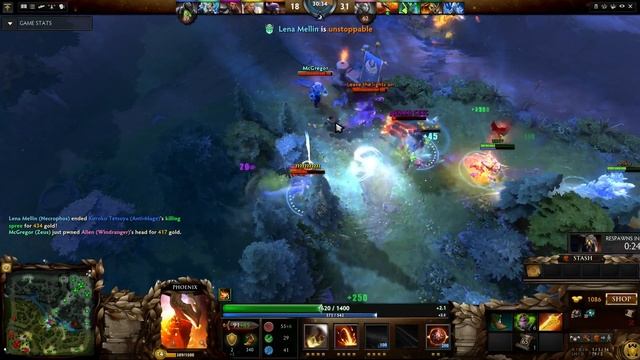 Dota2- PHOENIX BURN BURN BURN !! смотреть онлайн