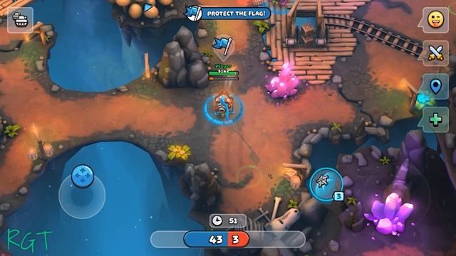 PICO TANKS: 3v3 Multiplayer Mayhem| Design "Pinky T-90" Tank| Gameplay Part 2| Game Xe Tăng Bắn Nha смотреть онлайн