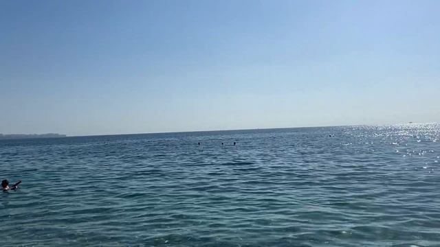 Море и погода 10 октября в Анталье. Пляж Коньяалты, ужин в отеле Бенна смотреть онлайн